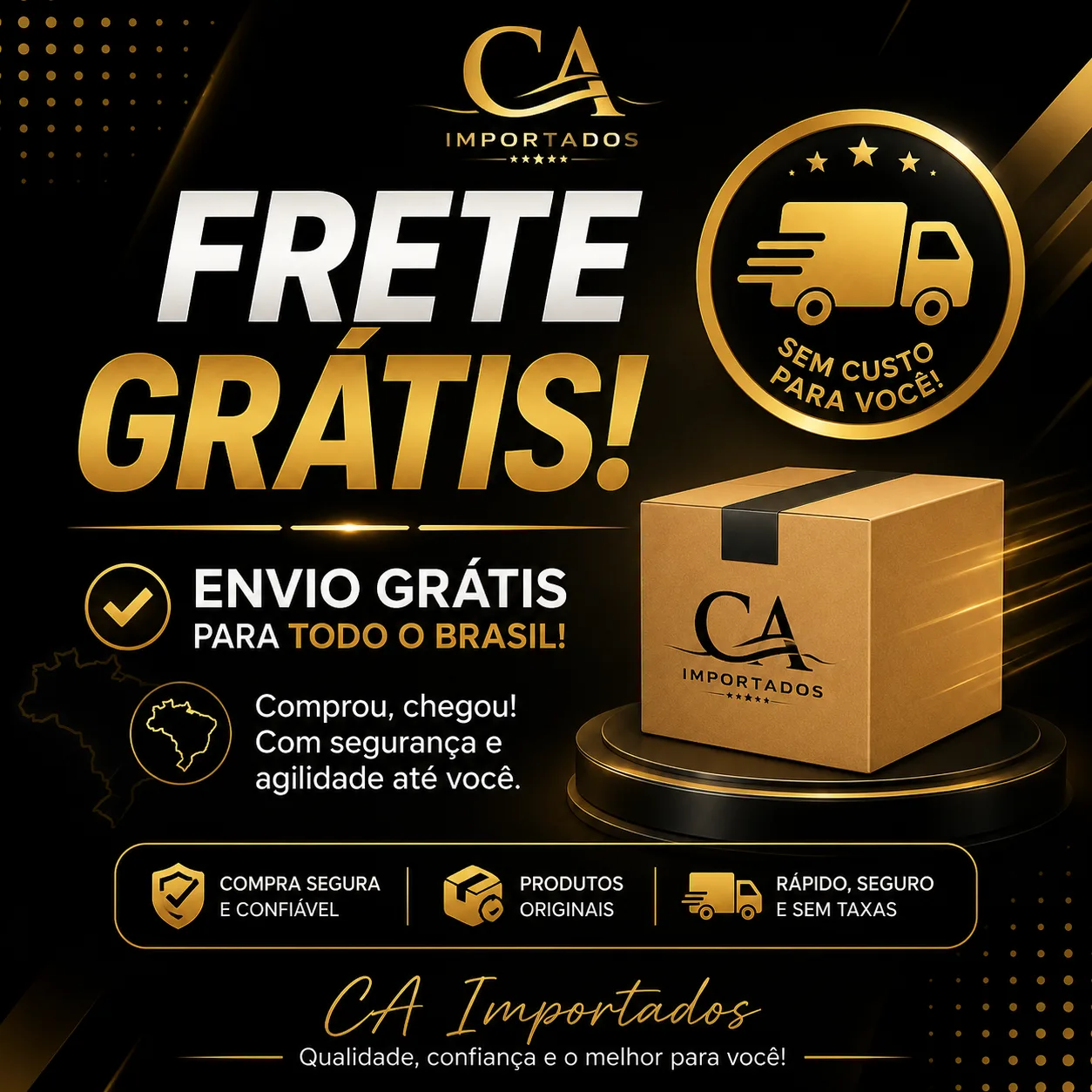 Direito a 1 frete grátis